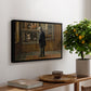 The Picture Lover, 1884 - Floater Framed Canvas Print