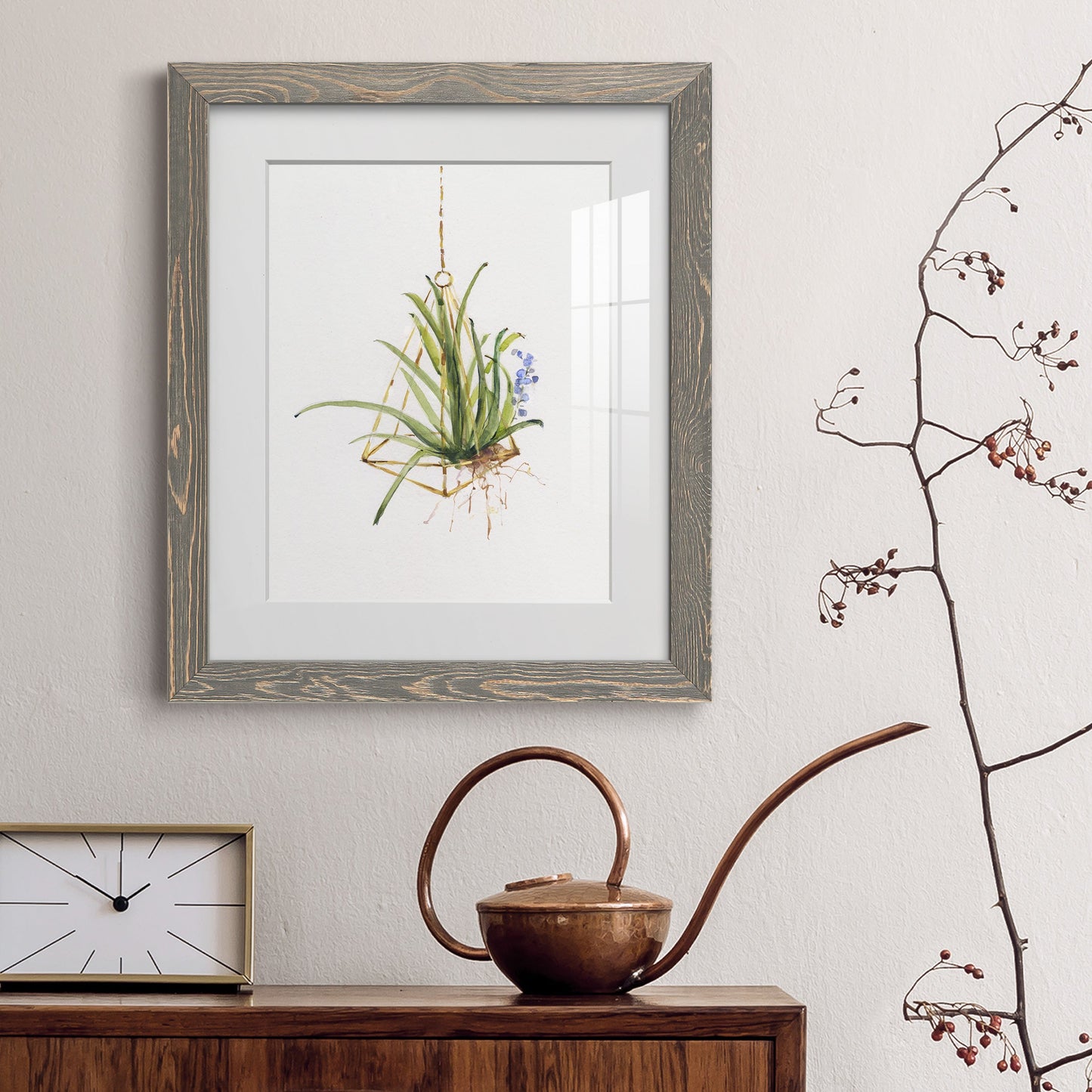 Gardenaire II - Premium Framed Print - Distressed Barnwood Frame - Ready to Hang