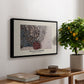 Honeysuckle (Tapestry Collection), 1874 - Floater Framed Canvas Print