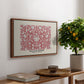 Examples of Chinese Ornament, Pl. XCV (Morris Inspired), 1867 - Floater Framed Canvas Print