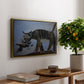Cat Catching a Bird, 1939 - Floater Framed Canvas Print