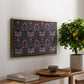 Snakeshead (Printed Textile), c. 1876 - Floater Framed Canvas Print