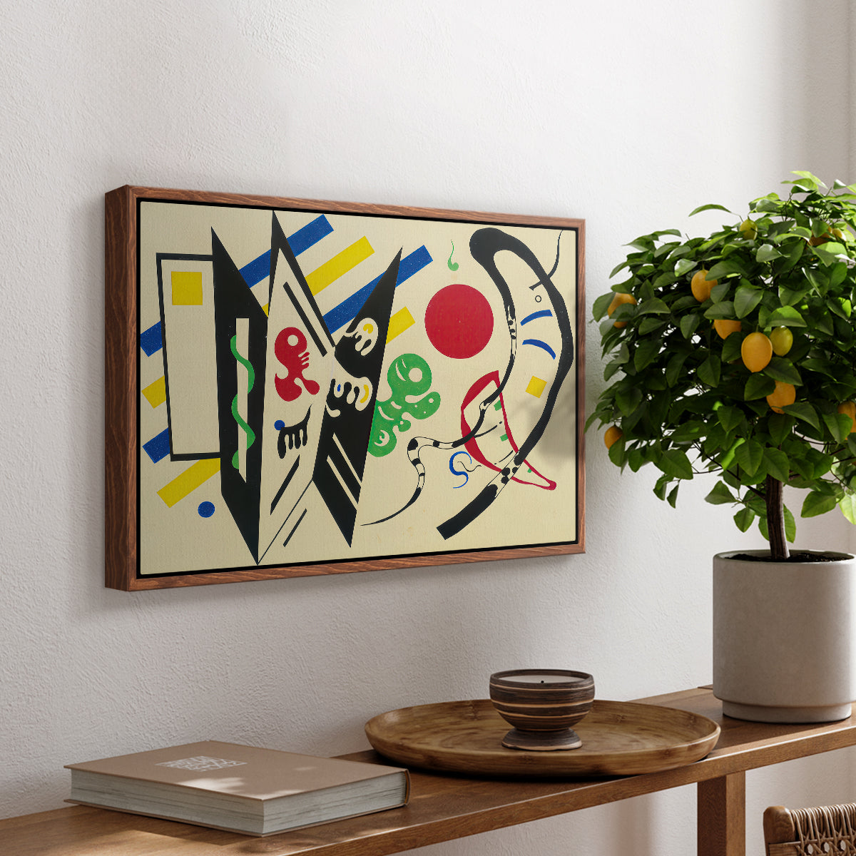 Reciprocity (Réciproque), 1935 - Floater Framed Canvas Print