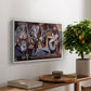 Women of Algiers (Version O), 1955 - Floater Framed Canvas Print