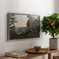 Landscape with the Balbersteine near Miesenbach, 1839 - Floater Framed Canvas Print