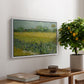 Field with Irises near Arles, 1888 - Floater Framed Canvas Print