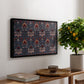 Snakeshead (Printed Textile), c. 1876 - Floater Framed Canvas Print