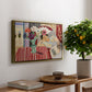 Woman with Anemones (Femme et anémones), c. 1920-1921 - Floater Framed Canvas Print
