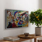 Fragment 2 for Composition VII, 1913 - Floater Framed Canvas Print
