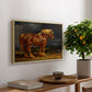 The Shire Horse Elephant in an Extensive Landscape, c. 1850s - Floater Framed Canvas Print