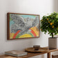 Flying Dove with Rainbow (Colombe volant à l'Arc-en-ciel), 1952 - Floater Framed Canvas Print