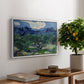 Olive Trees with the Alpilles in the Background, 1889 - Floater Framed Canvas Print