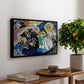 All Saints Day I, 1911 - Floater Framed Canvas Print