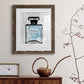 Blue Wash Perfume - Premium Framed Print - Distressed Barnwood Frame - Ready to Hang