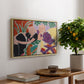 The Conversation, 1938 - Floater Framed Canvas Print