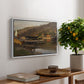 Landingsbrygge Husvik, Drøbak, 1875 - Floater Framed Canvas Print