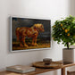 The Shire Horse Elephant in an Extensive Landscape, c. 1850s - Floater Framed Canvas Print