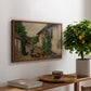 Visit to Grandmother, 1914 - Floater Framed Canvas Print