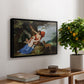 Venus and Adonis, 1632 - Floater Framed Canvas Print