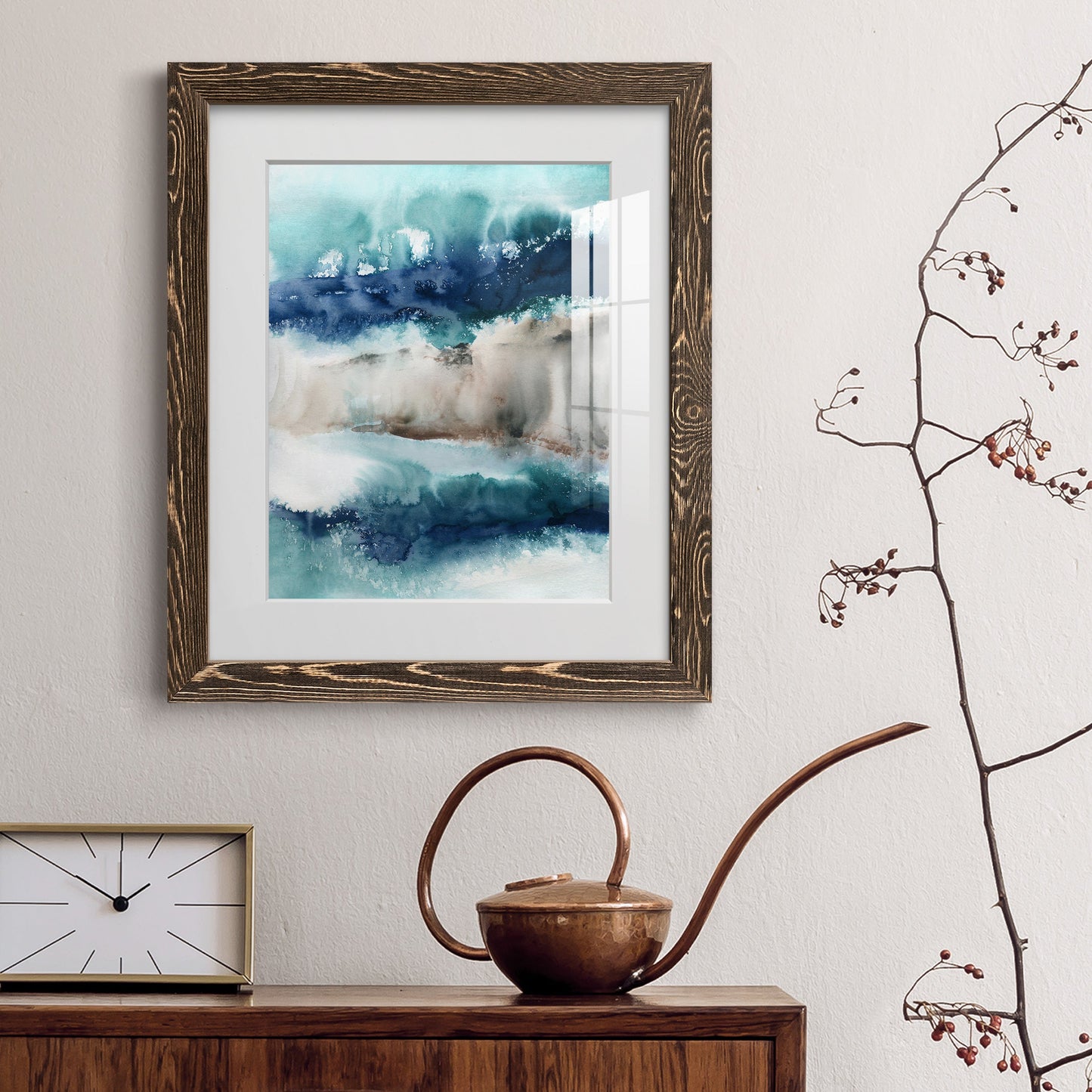 Shifting Sands - Premium Framed Print - Distressed Barnwood Frame - Ready to Hang