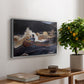 Shooting the Rapids, Saguenay River, 1905-1910 - Floater Framed Canvas Print