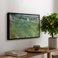 Vineyards at Auvers, 1890 - Floater Framed Canvas Print