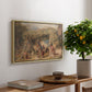 Figures and Animals in a Vineyard, c. 1829 - Floater Framed Canvas Print