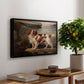 Portrait of Dash, a Favourite Spaniel, Property of Lady Frances Vane-Tempest, 1819 - Floater Framed Canvas Print
