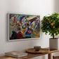 Fragment 2 for Composition VII, 1913 - Floater Framed Canvas Print