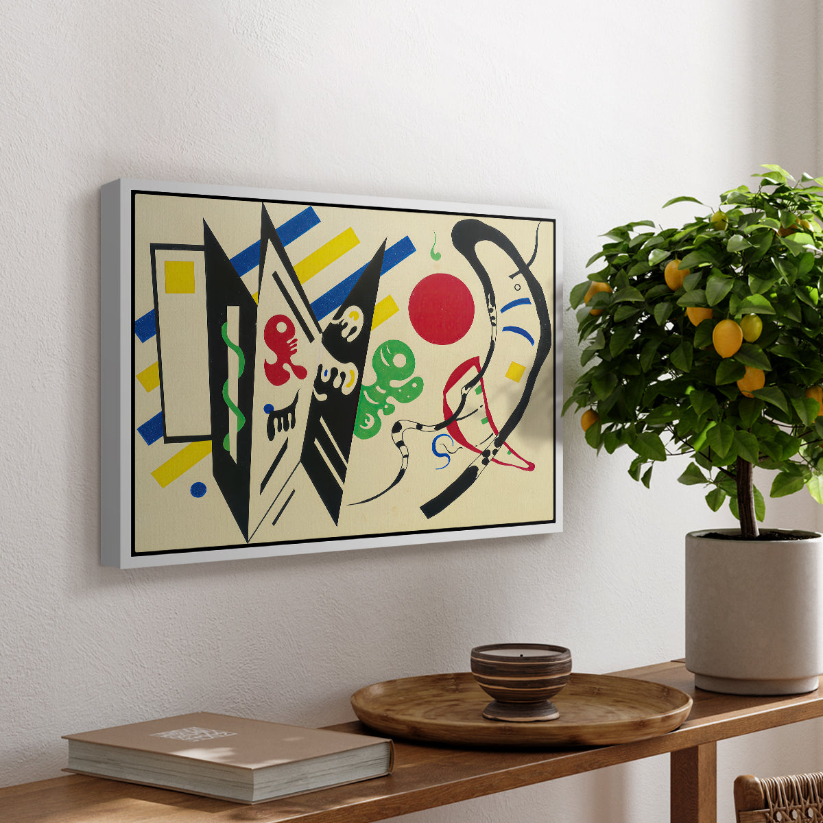 Reciprocity (Réciproque), 1935 - Floater Framed Canvas Print