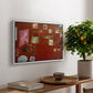 The Red Studio (L'Atelier Rouge), 1911 - Floater Framed Canvas Print