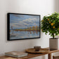The Banks of the River Seine, 1893 - Floater Framed Canvas Print