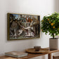 The Sacrifice of Noah (Sistine Chapel), 1509 - Floater Framed Canvas Print