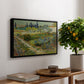 Garden at Arles, 1888 - Floater Framed Canvas Print