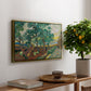 The Garden of Saint-Paul Hospital, 1889 - Floater Framed Canvas Print