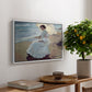 Clotilde on the Beach, 1904 - Floater Framed Canvas Print