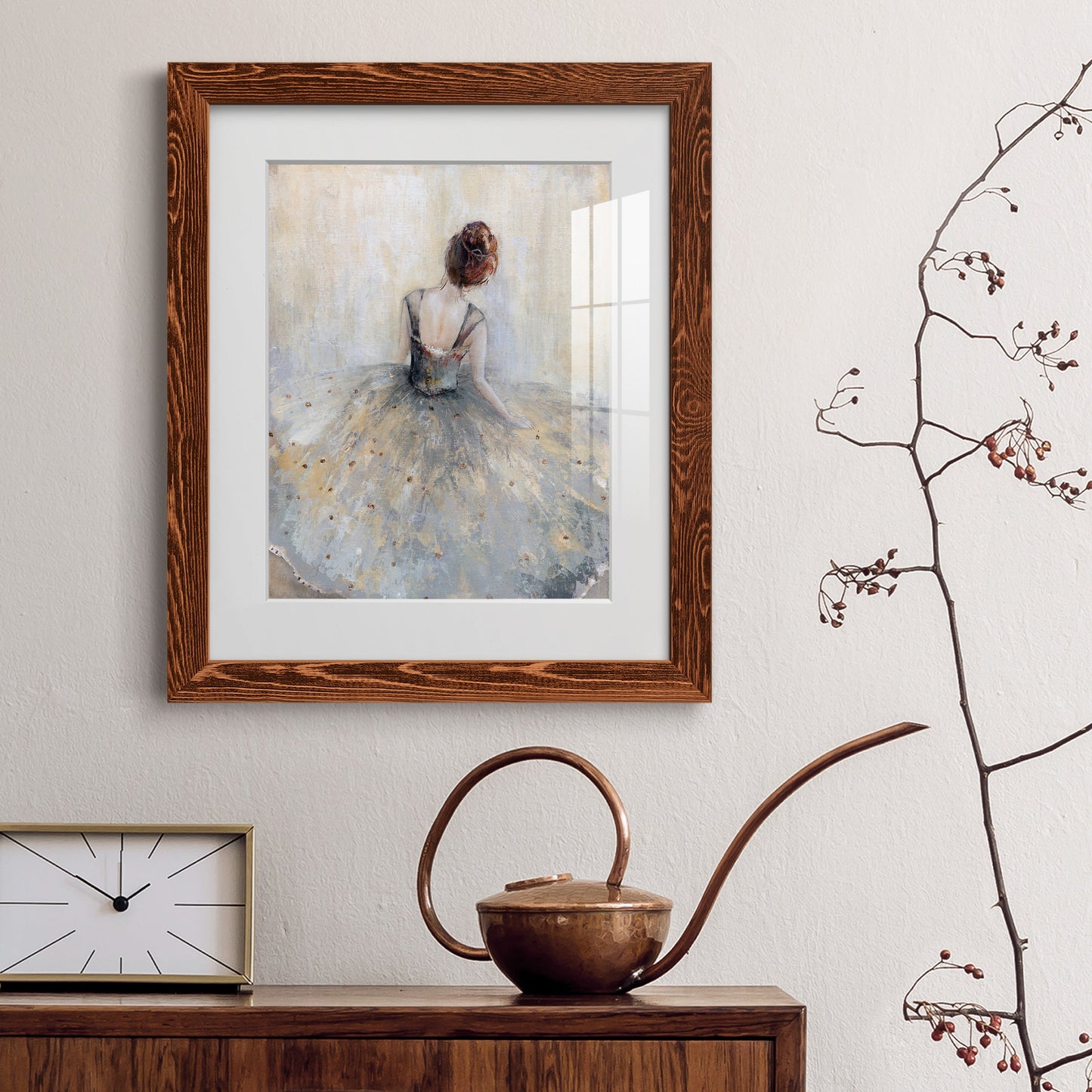 Beautiful Contemplation - Premium Framed Print - Distressed Barnwood Frame - Ready to Hang