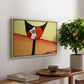 Picasso's Cat–El Gato - Floater Framed Canvas Print