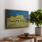 The Yellow House (The Street), 1888 - Floater Framed Canvas Print
