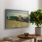 Fields of Wheat in Cagnes, 1918 - Floater Framed Canvas Print