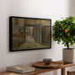 The Conversation, 1884 - Floater Framed Canvas Print