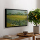 Field with Irises near Arles, 1888 - Floater Framed Canvas Print