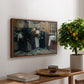 Kissing the Relic, 1893 - Floater Framed Canvas Print