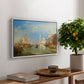 Venice: The Dogana and San Giorgio Maggiore, 1834 - Floater Framed Canvas Print