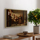 Neighbors (Naboer), 1855 - Floater Framed Canvas Print