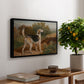 Ravager, One of the Lambton Hounds, 1835 - Floater Framed Canvas Print