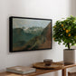 The Dachstein from the Plassen near Hallstatt, 1827 - Floater Framed Canvas Print
