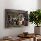 The Maternity Room (Scene from "Barselstuen"), 1845 - Floater Framed Canvas Print