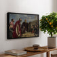 The Vendramin Family Venerating a Relic of the True Cross, c. 1540-1545 - Floater Framed Canvas Print