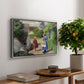 Summer Day in Jyllinge, 1922 - Floater Framed Canvas Print